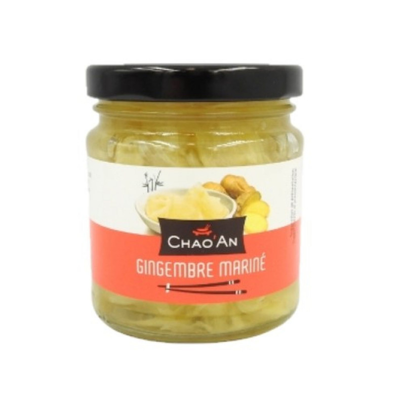 Gingembre mariné - Bocal 190g