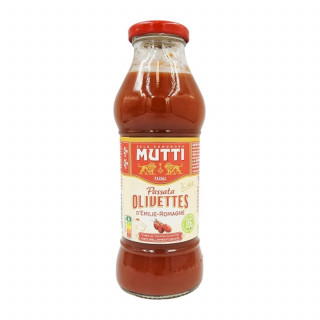 Lot 6x Purée de tomate passata olivettes d'Emilie-Romagne - Bouteille 400g