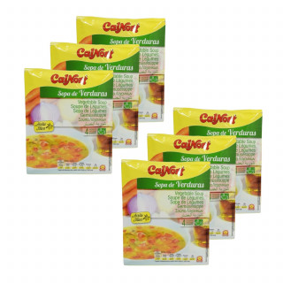 Lot 6x Soupe de légumes - Sachet 51g