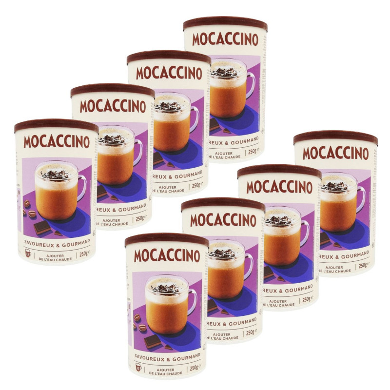 Lot 8x Mocaccino - Boîte 250g