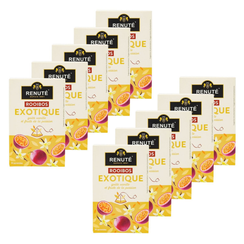 Lot 10x Rooibos exotique - Boîte 32g