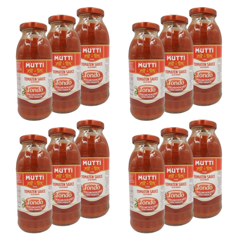 Lot 12x Sauce tomate - Bouteille 400g
