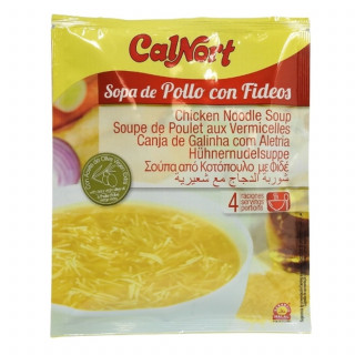 Lot 12x Soupe de poulet aux vermicelles - Sachet 66g