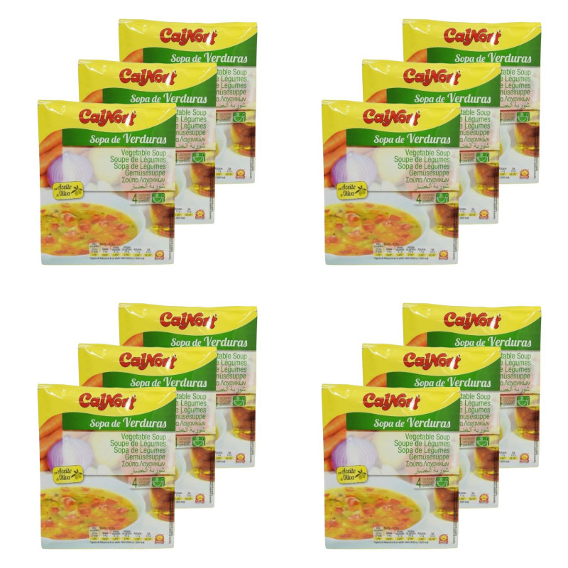 Lot 12x Soupe de légumes - Sachet 51g