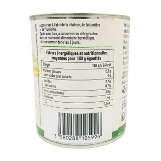 Lot 6x Duo de haricots verts et haricots beurre - Conserve 800g