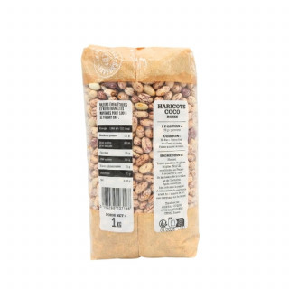 Lot 8x Haricots coco roses - Paquet 1kg