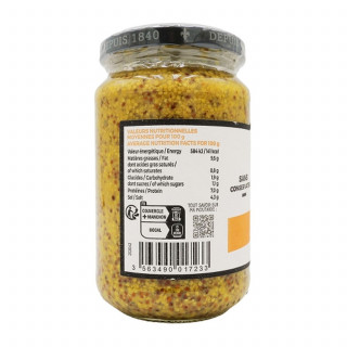 Lot 6x Moutarde à l'ancienne - Bocal 350g