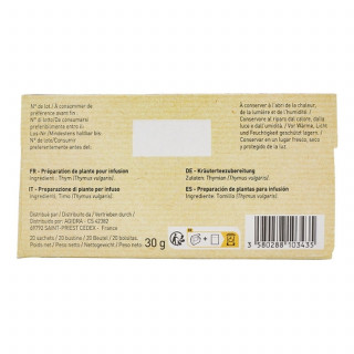 Lot 4x Infusion thym - Boîte 30