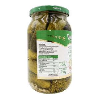Cornichons aigres-doux - Bocal 870g