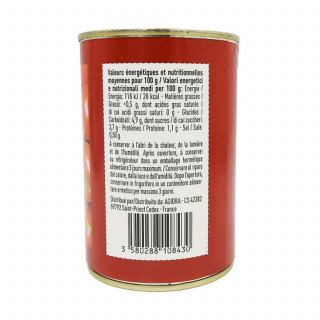 Pulpe de tomates au basilic - Conserve 400g
