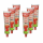 Lot 6x Double concentré de tomates Bio - sans sel ajouté - Tube 185g