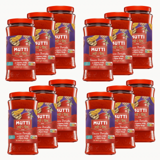 Lot 12x Sauce tomate aux légumes grillées et oignon rouge - Bocal 400g