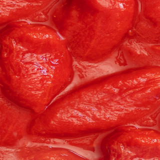 Photo des tomates pelées, Tomates San Marzano AOP - Boîte 400g