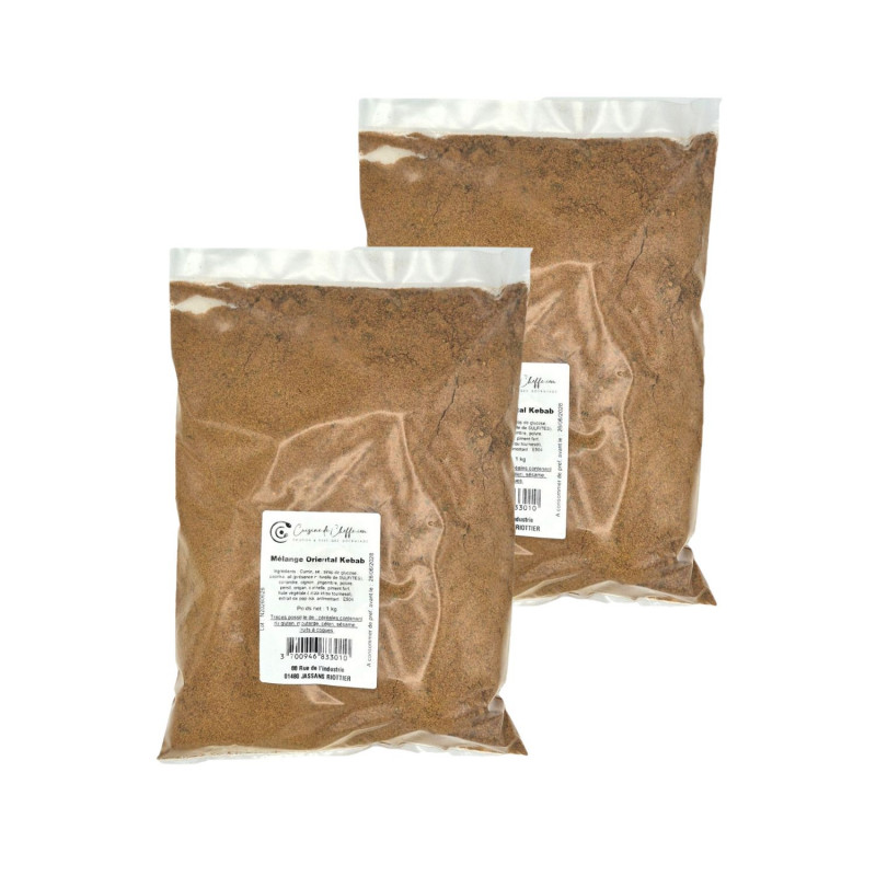 Lot 2x Mélange oriental kebab - Sachet 1kg