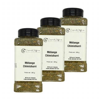 Lot 3x Mélange chimichurri - Pot 300g
