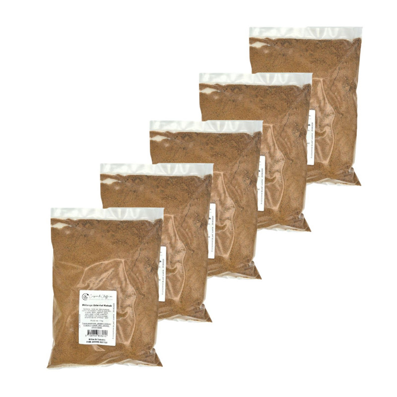 Lot 5x Mélange oriental kebab - Sachet 1kg
