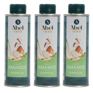 Lot 3x Huile d’amande - Bidon 250ml
