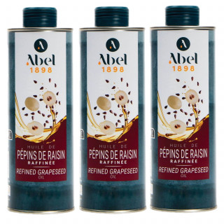 Lot 3x Huile de pépins de raisin - Bidon 50ml