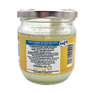 Lot 3x Huile vierge de coco - Pot 300ml