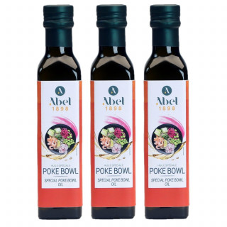 Lot 3x Huile spéciale poke bowl - Bouteille 250ml