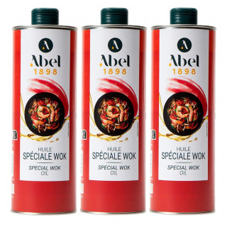 Lot 3x Huile spéciale wok - Bidon 1L