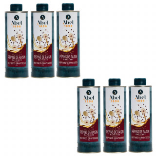 Lot 6x Huile de pépins de raisin - Bidon 50ml