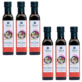 Lot 6x Huile spéciale poke bowl - Bouteille 250ml