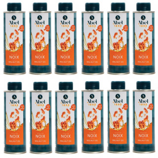 Lot 12x Huile de noix - Bidon 250ml