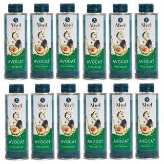 Lot 12x Huile d’avocat - Bidon 250ml