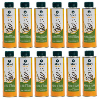 Lot 12x Huile vierge de pépins de courge - Bidon 250ml