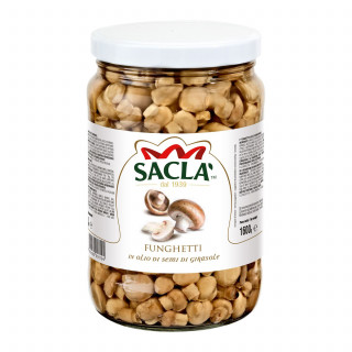 Petits champignons à l'huile de tournesol - Pot 1,6kg