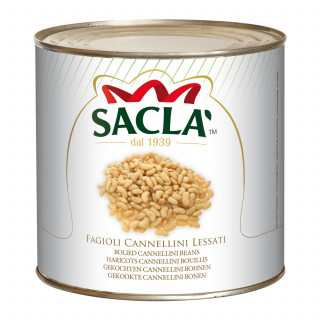 Haricots Cannellini au naturel - Conserve 2,5kg