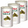 Lot 3x Cornichons conservés au vinaigre de vin - Conserve 4kg
