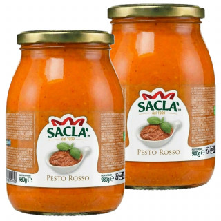 Lot 2x Pesto rosso - Pot 980g