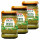 Lot 3x Pesto basilic et pistaches - Pot 190g
