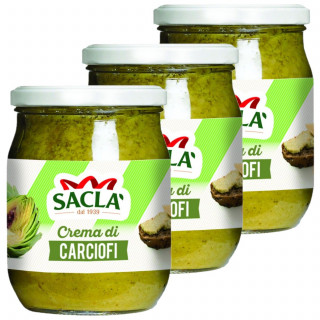 Lot 3x Crème d’artichauts - Pot 500g