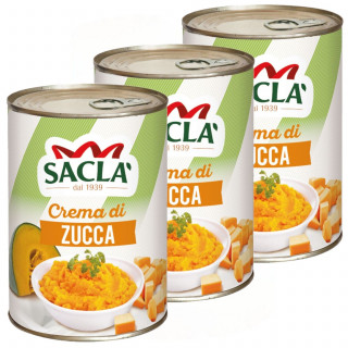 Lot 3x Crème de courge - Conserve 400g