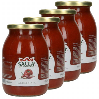 Lot 4x Arrabbiata - Pot 980g