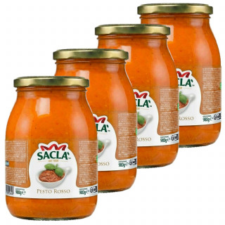Lot 4x Pesto rosso - Pot 980g