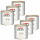 Lot 6x Haricots blancs d'Espagne au naturel - Conserve 2,5kg