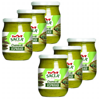 Lot 6x Crème d’asperges - Pot 500g