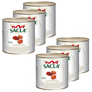 Lot 6x Tomates séchées - Conserve 2,4kg