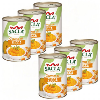 Lot 6x Crème de courge - Conserve 400g