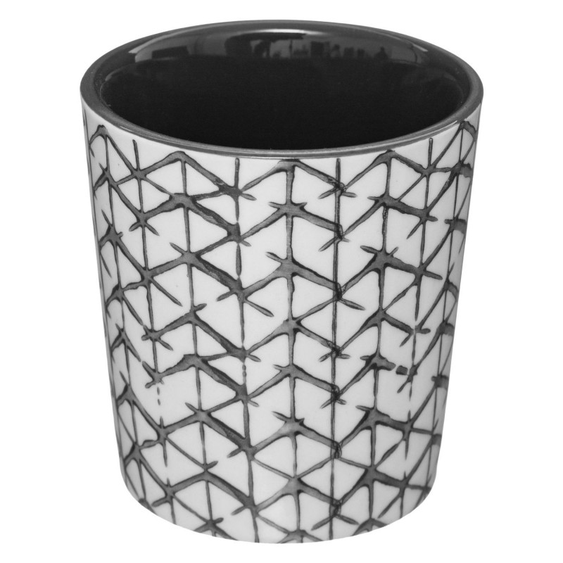 Mug design Shibori - 190 ml - Gris