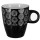 Mug design soleil Ethnik - 190 ml - Noir