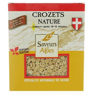 Crozets nature - Saveurs des Alpes - boîte 400g