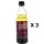 Lot 3x Sauce vinaigrette au vinaigre balsamique - Fabriquée en France - MR - Bouteille 350ml