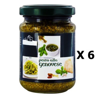 Lot 6x Pesto alla genovese - Antico Casale - pot 140g