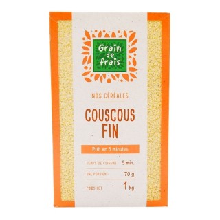Couscous fin - Grain de Frais - boîte 1kg