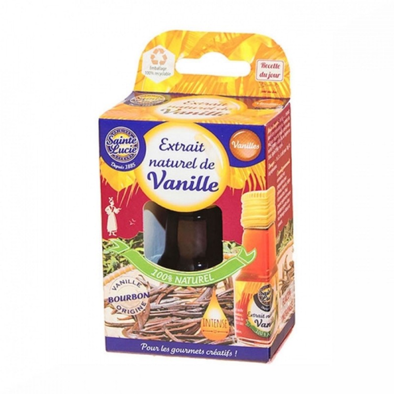 Extrait naturel de vanille - Sainte Lucie - flacon 20ml